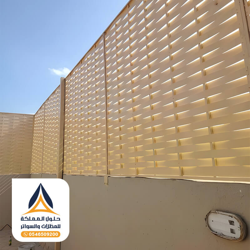 تركيب سواتر في المدينة المنورة مؤسسة مظلات وسواتر حلول المملكة