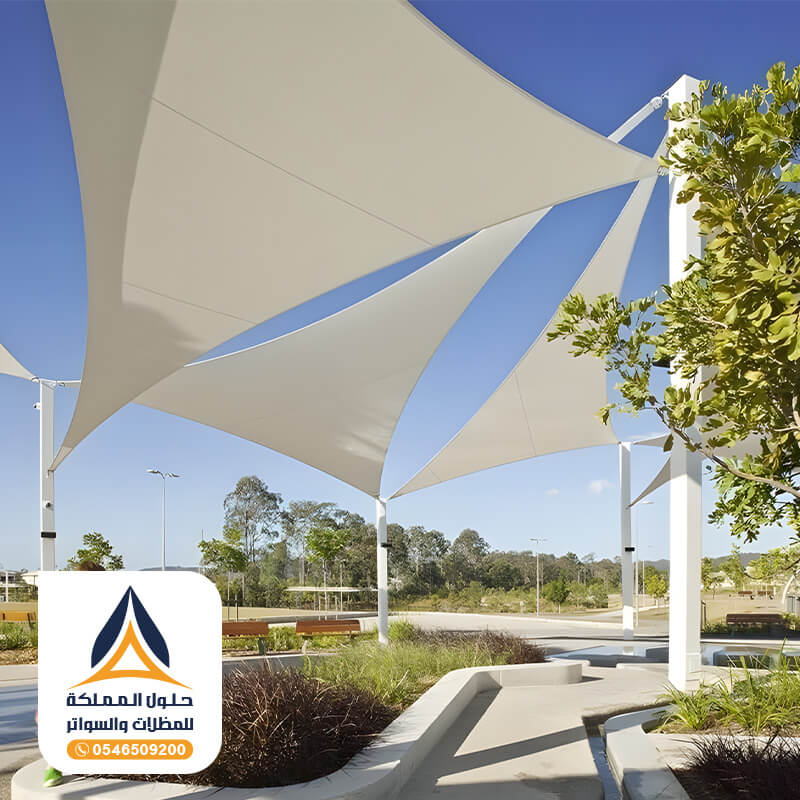 مظلات قماش شد انشائي