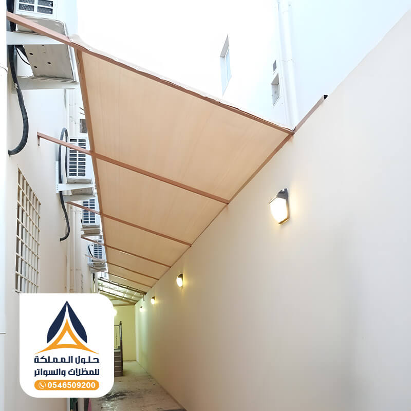 مظلات ممرات ومداخل المدينة المنورة مؤسسة مظلات وسواتر حلول المملكة